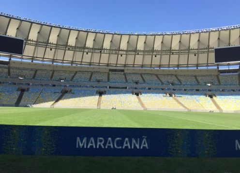Estadio de Maracana entre bastidores. Ro de Janeiro, BRASIL