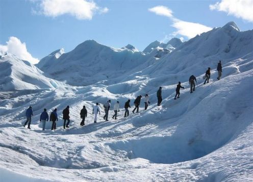 Excursión de día completo de senderismo al glaciar Perito Moreno. El Calafate, ARGENTINA