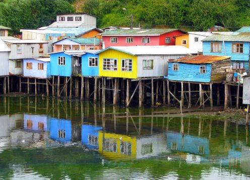ISLA GRANDE DE CHILOE, VISITANDO ANCUD, CASTRO Y DALCAHUE. , 